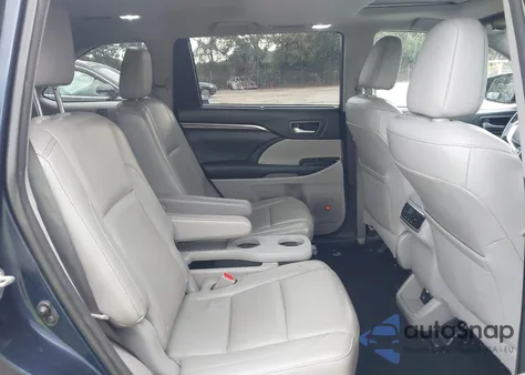 2015 Toyota Highlander Limited V6 from USA, damaged, VIN 5TDYKRFH4FS043759